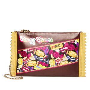 Betsey Johnson Kitsch Treat Me Clutch Crossbody Bag